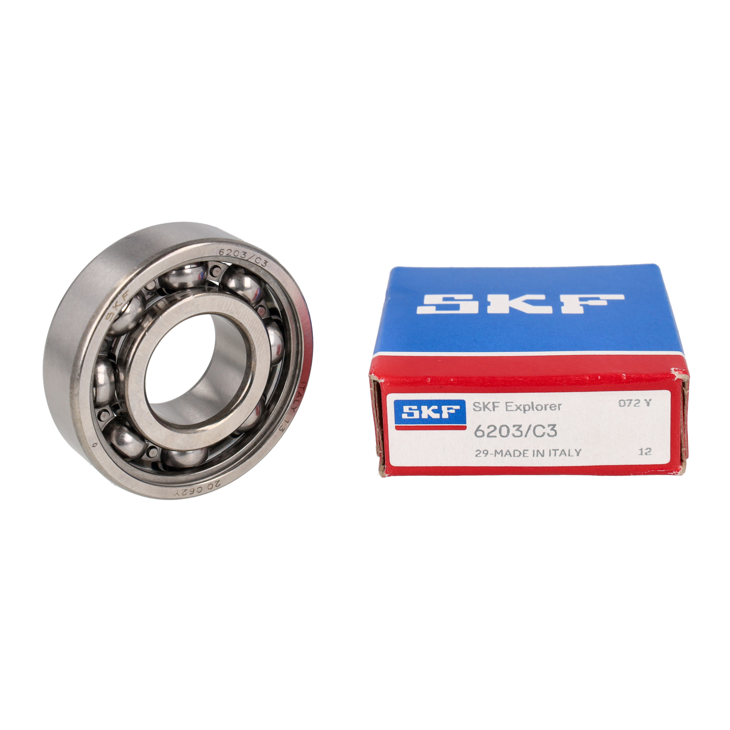SKF Lager 6203 C3 17X40X12