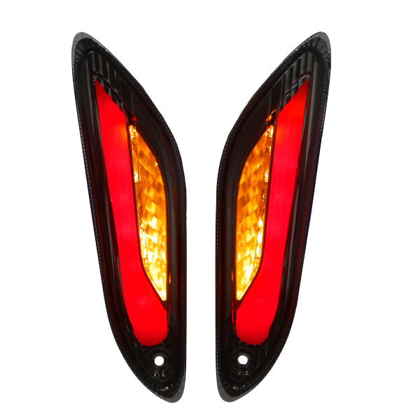 knipperlichtset Power1 led tube sport-3 E-keur achter titanium primavera, sprint=op=op