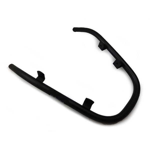 sierbeugel voorspatbord (made in Italy) 4 punts zwart mat lx, primavera, sprint, vespa S