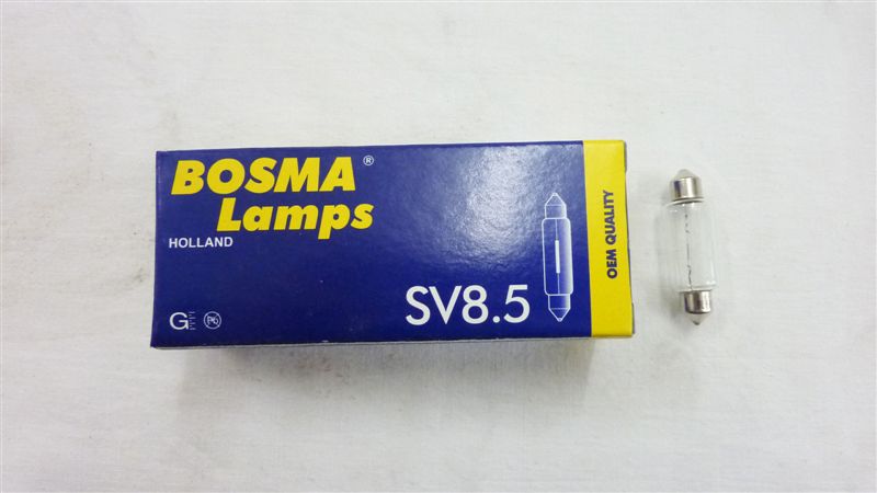 Lamp 6V Bosma 18W Model Buis 15X44 1PCS