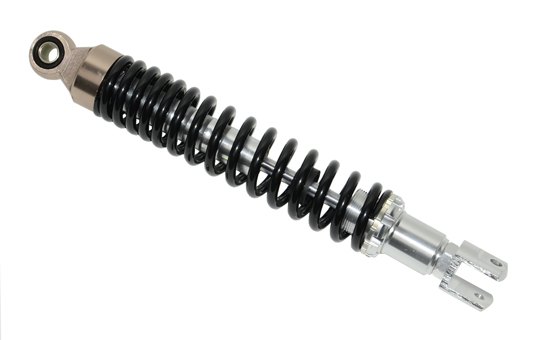 schokbreker dipper 330mm zwart/chroom minarelli, scooter=op=op
