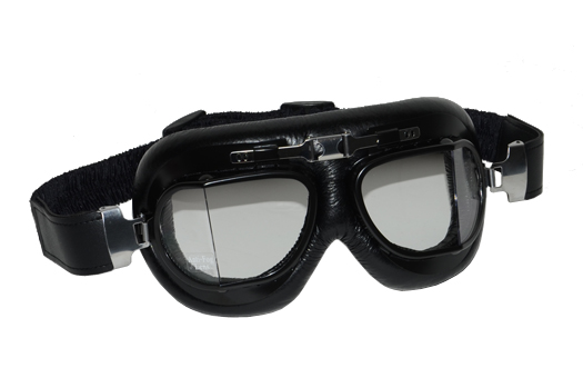accessoire Fast Arrow Pro motorbril mod. Hailwood vintage zwart=op=op