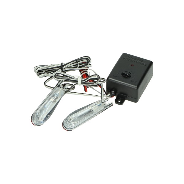 verlichtingsset DMP stroboscoop led wit=op=op