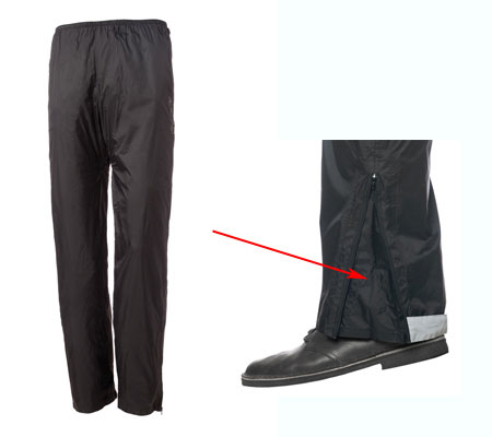 regenbroek tucano nano maat XS zwart 733n=op=op