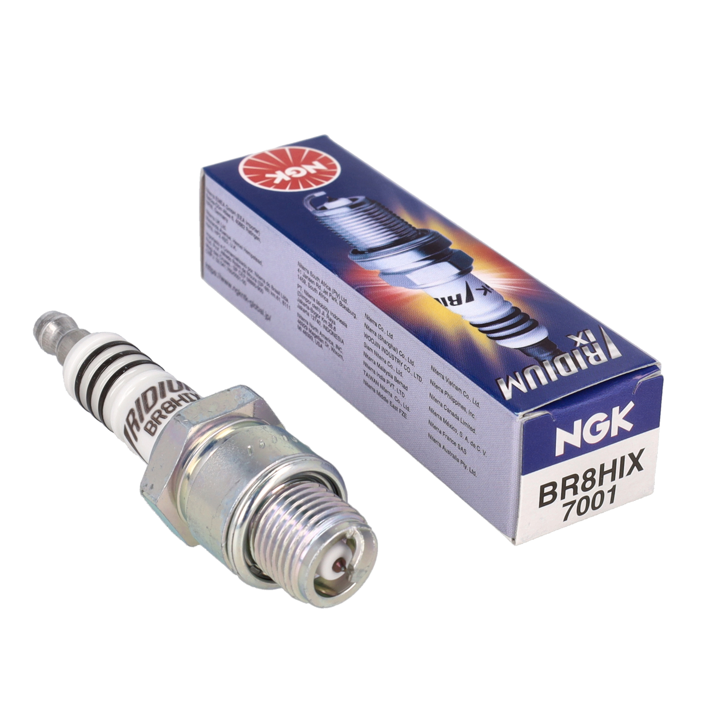 bougie ngk BR8HIX iridium korte schacht