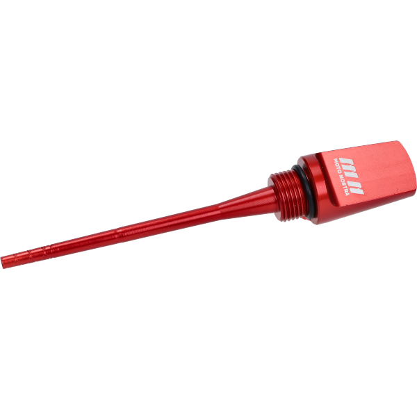 oliepeilstok Moto-Nostra aluminium cnc m20 rood gts 125cc, gts 250cc, gts 300, gts 310, vespa mn1059rd=op=op