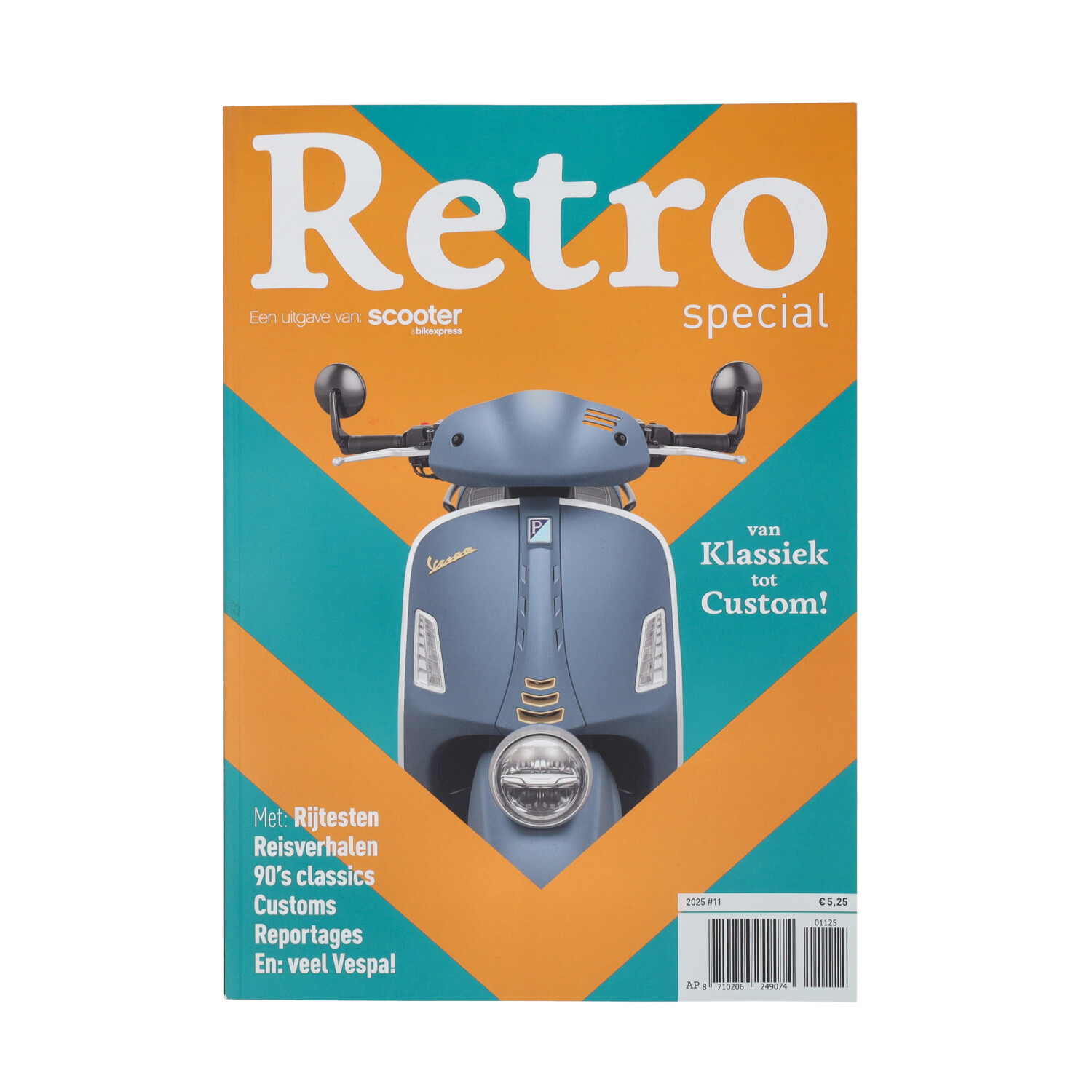 accessoire tijdschrift vespa retro special 2025