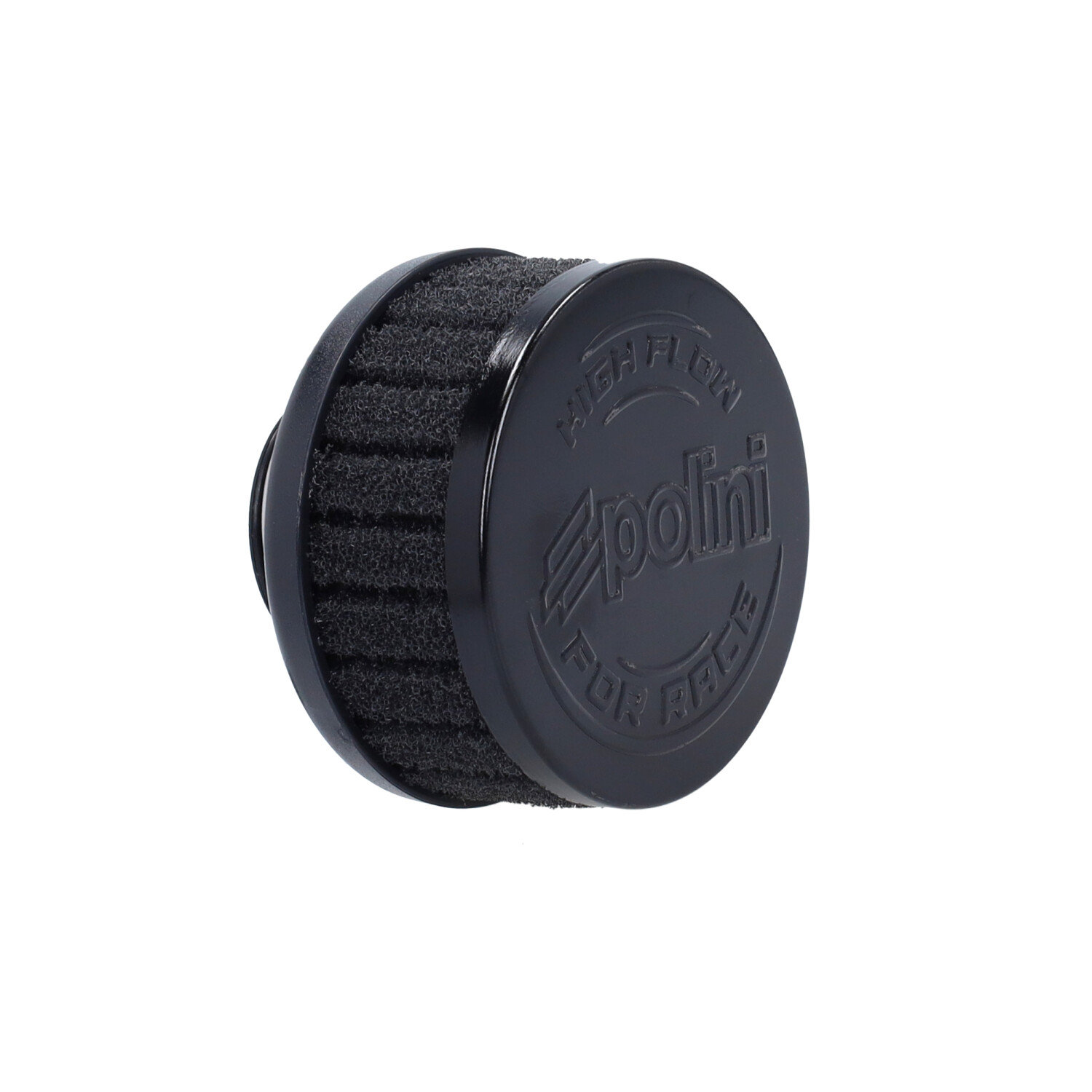 powerfilter polini carburateur race recht/kort 36mm zwart 203.0201