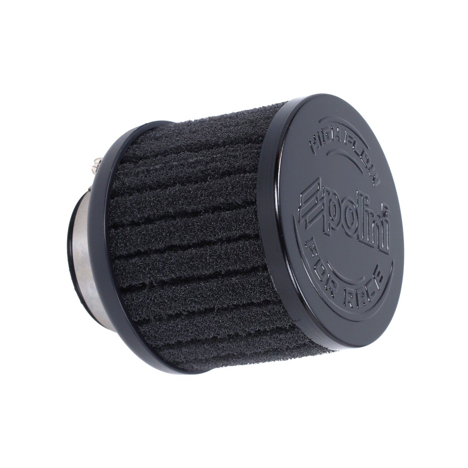 powerfilter polini carburateur PHBL-PHBH recht/lang 39mm zwart 203.0205