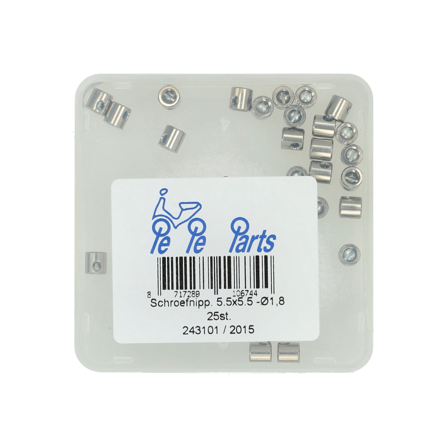 Nippel Schroef 5.5X5.5MM 25PCS