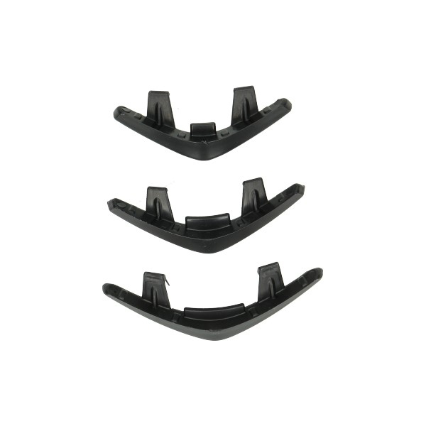 sierstripset DMP voorscherm midden euro-2/4 zwart mat primavera, sprint