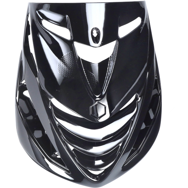 DMP Voorscherm Model SP Zwart Glans Piaggio, ZIP2000