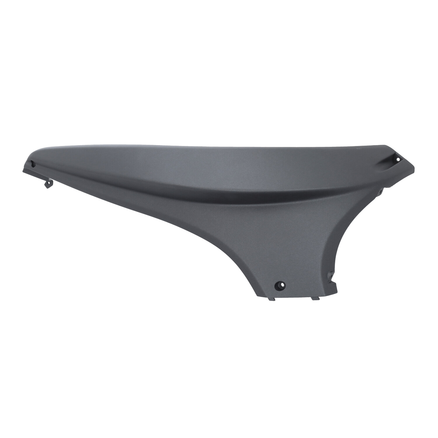 zijskirt Kymco origineel links zwart mat super8 R 64306-lej2-e10-66p