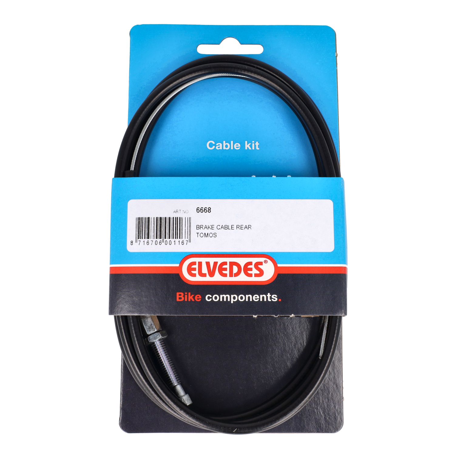 Achterremkabel Elvedes A3, Tomos A35 6668
