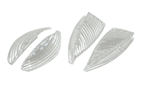 DMP Knipperlichtglasset Transparant Viva