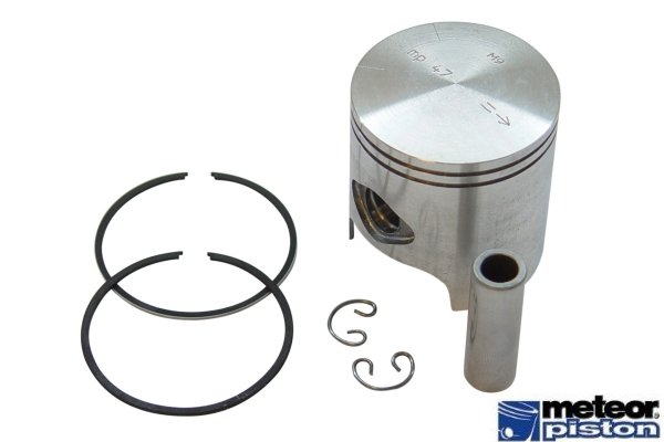 zuiger meteor model Polini pen 12 47mm sco honda, sco kymco 2t, sco peug, sco piaggio 2t pc1416