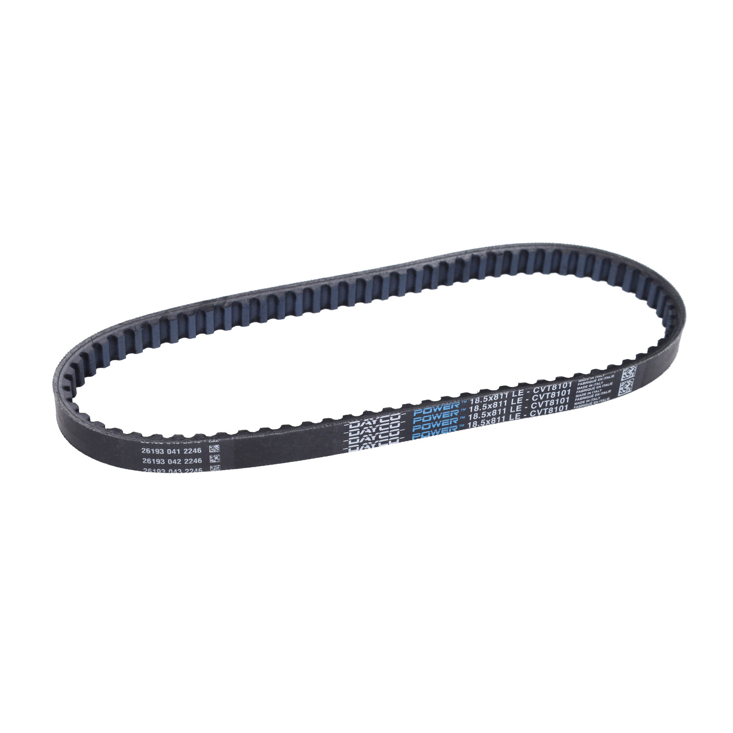 v-snaar dayco/pirelli 811×18.5 12inch ice, runner, stalker, sv 125cc 8101