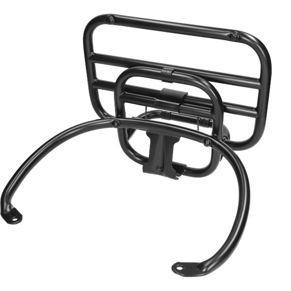 achterdrager Piaggio origineel opklapbaar zwart glans gts 125cc, gts 250cc, gts 300 1b000681