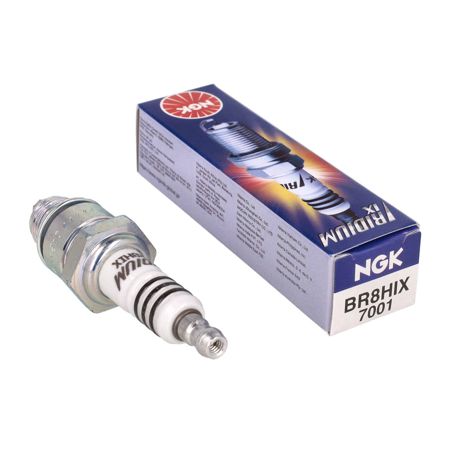 bougie ngk BR8HIX iridium korte schacht