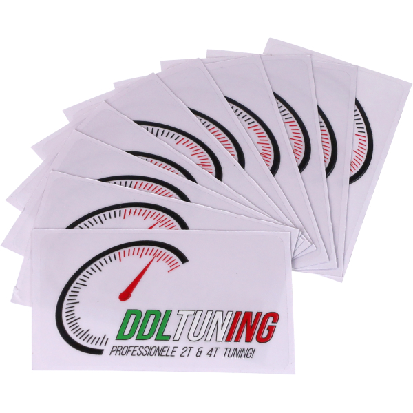 Sticker DDL 80X40MM 10 Stuks