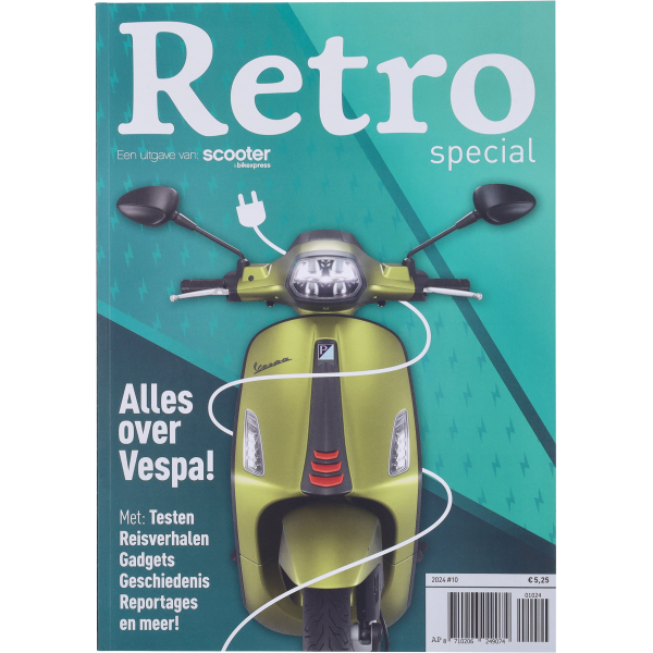 accessoire tijdschrift vespa retro special 2024=op=op
