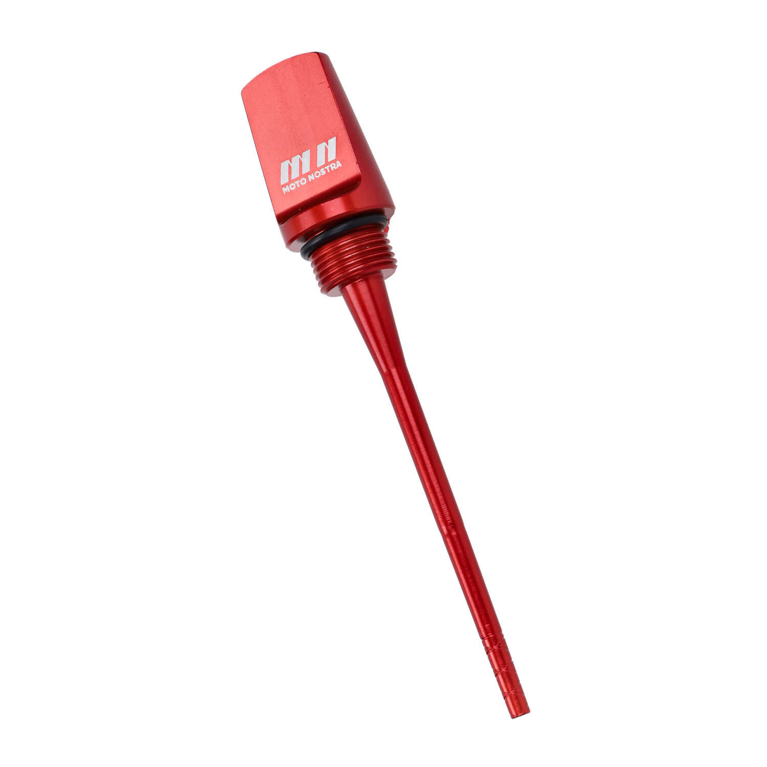 oliepeilstok Moto-Nostra aluminium cnc m20 rood gts 125cc, gts 250cc, gts 300, gts 310, vespa mn1059rd=op=op