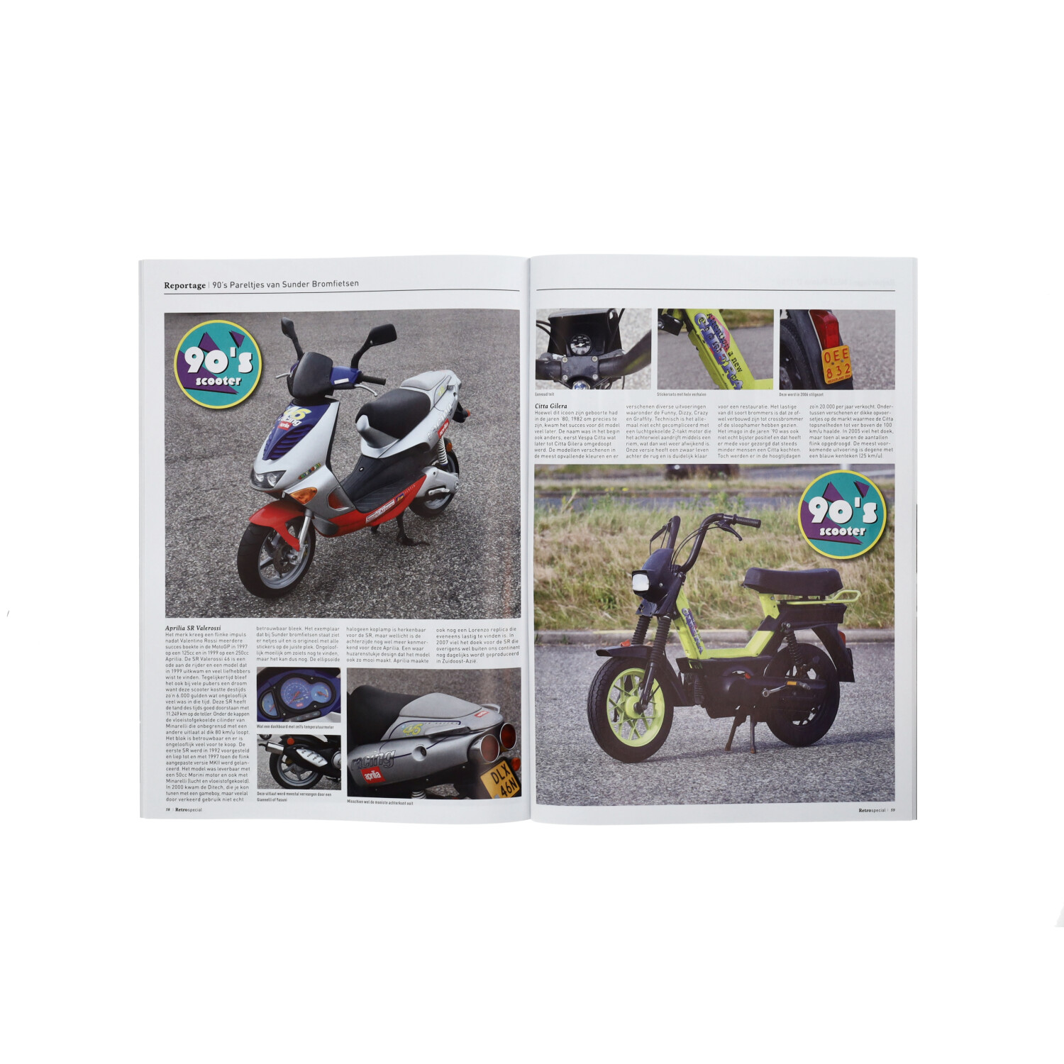 accessoire tijdschrift vespa retro special 2025