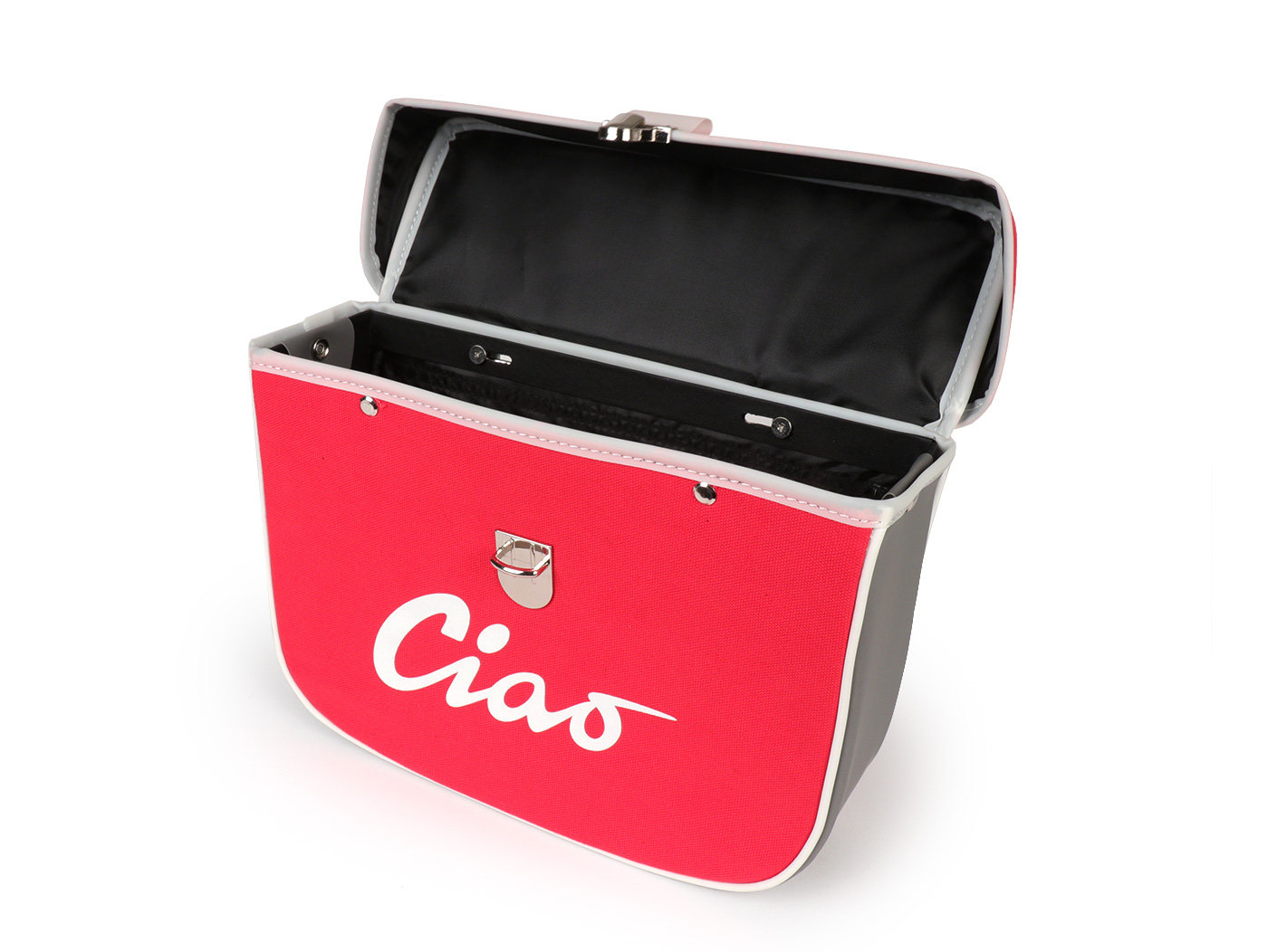 zijtas Moto-Nostra rood/grijs ciao