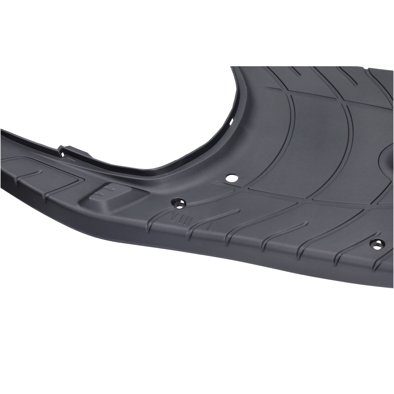 treeplank (extra hole in top) zwart zip2000=op=op
