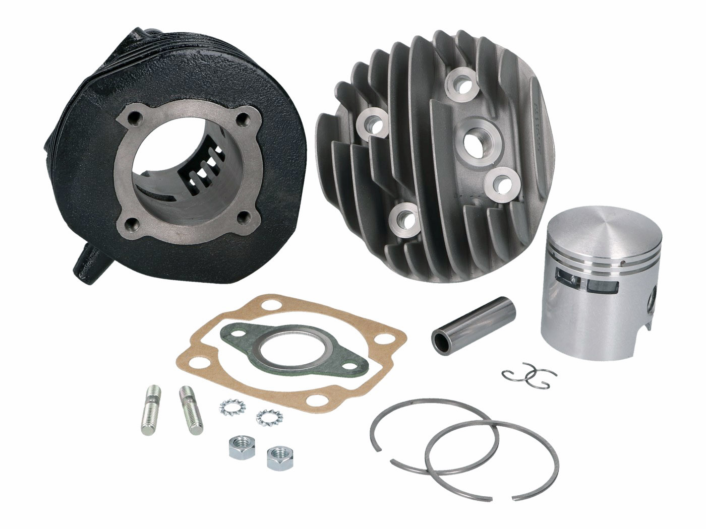 cilinder met kop dr pk50/xl 6 verns. 47mm vespa