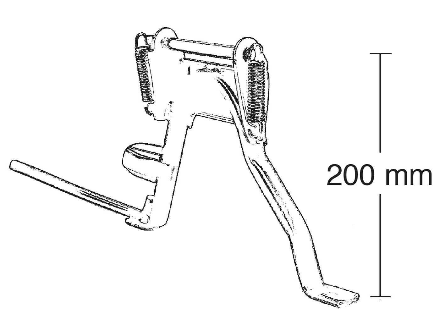 onderstandaard buzzetti et2, fly 2t, lx 2t, zip 4386
